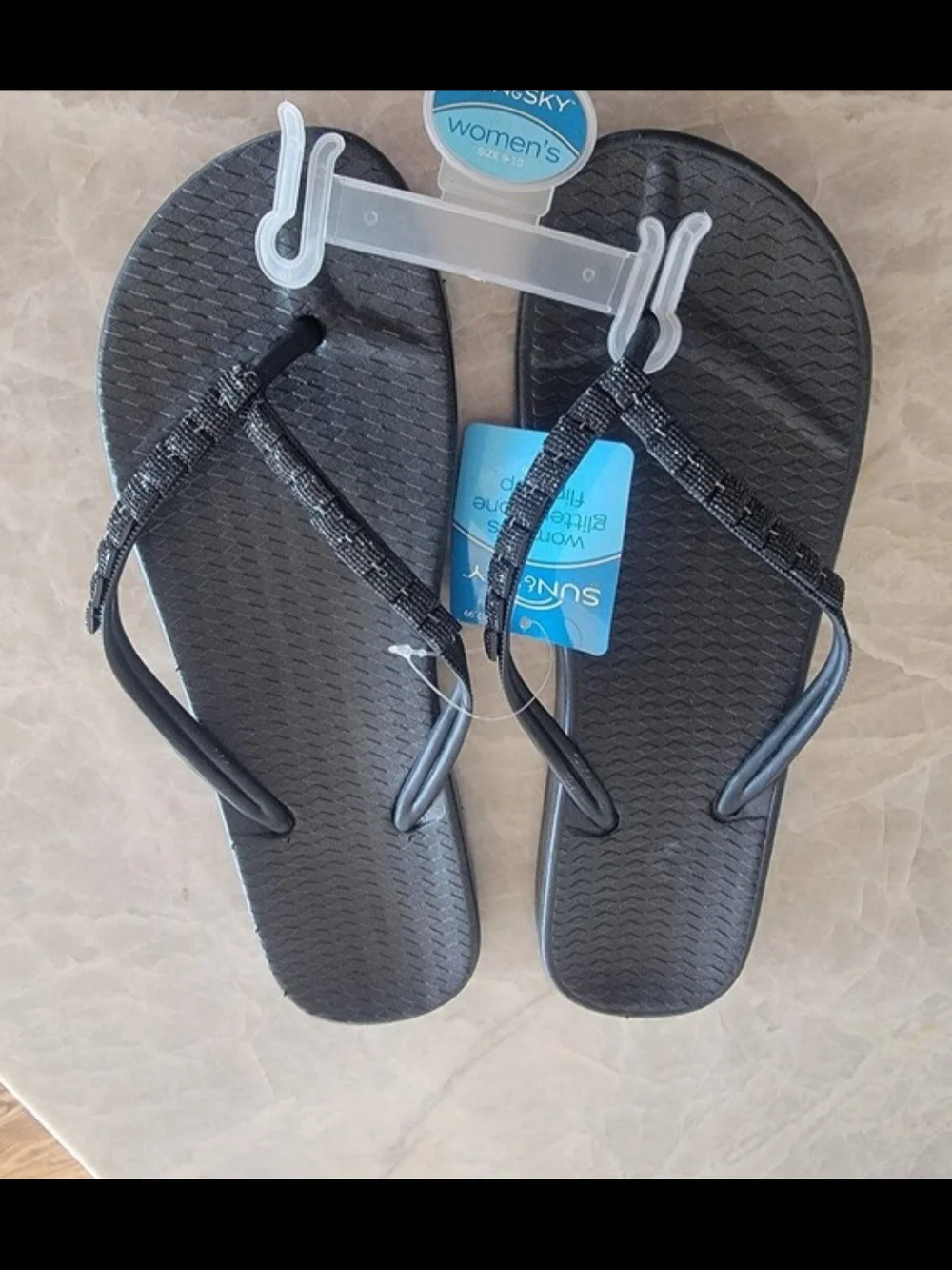 NEW! BUNDLE OF 3 SANDALS SZ 10. Universal Thread, Sun Sky, & Shade & Shore ($48)
